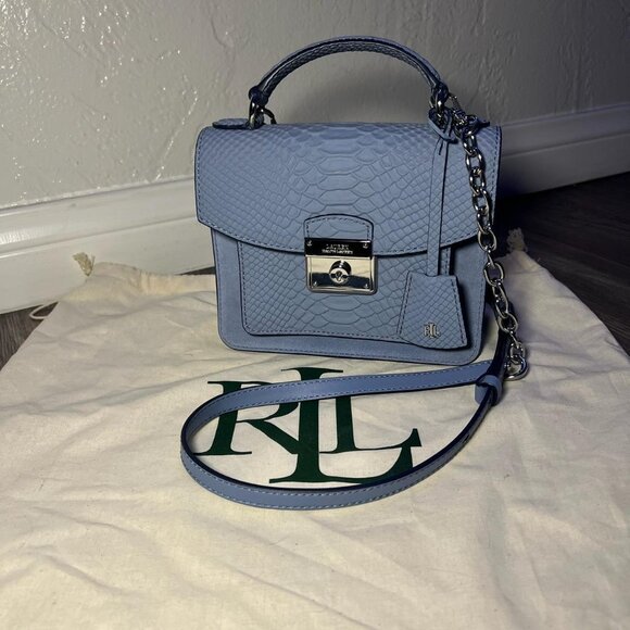 Ralph Lauren Handbags - Lauren Ralph Lauren Suede Shoulder Bag